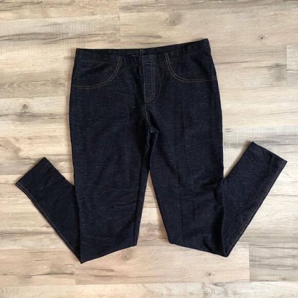 OP Jeggings, Girl’s Size M 7/9 Dark Blue - Picture 1 of 5